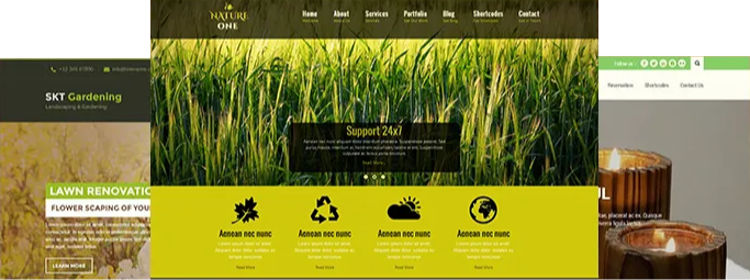 Agriculture and Farming website design and development