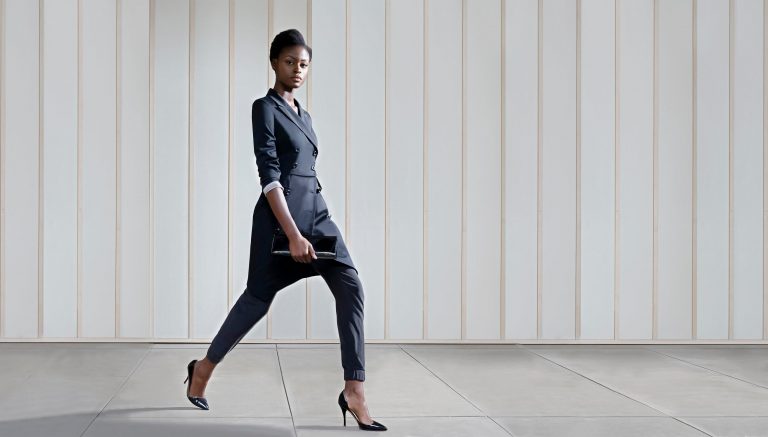black suit dress stride deployworkshop eCommerce website design